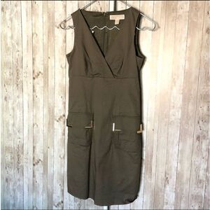 Michael Kors Olive Green Dress